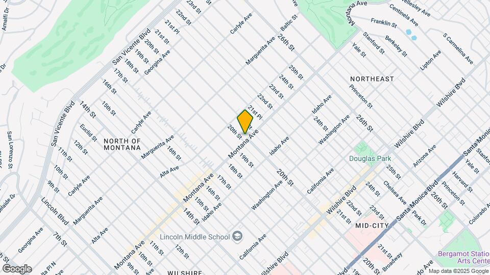 2017-2025 Montana Ave Map and Location Details