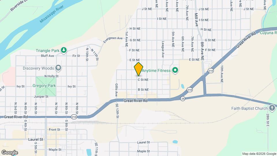 302 2nd Ave NE, Unit Lower Mapa y Detalles de la Ubicación