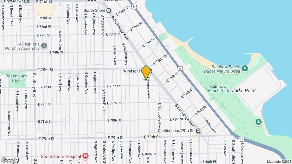 7546-7548 Saginaw St Mapa y Detalles de la Ubicación