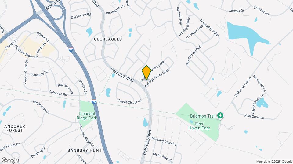 3014 Falling Leaves Lane Map and Location Details