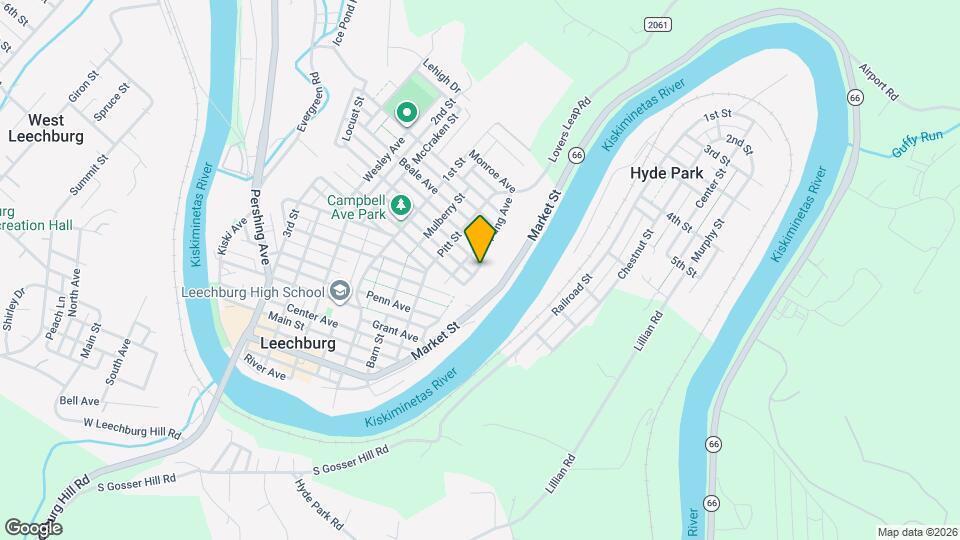 474 Spang Ave Map and Location Details