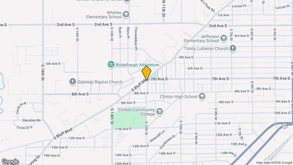 701 S Bluff Blvd Map and Location Details