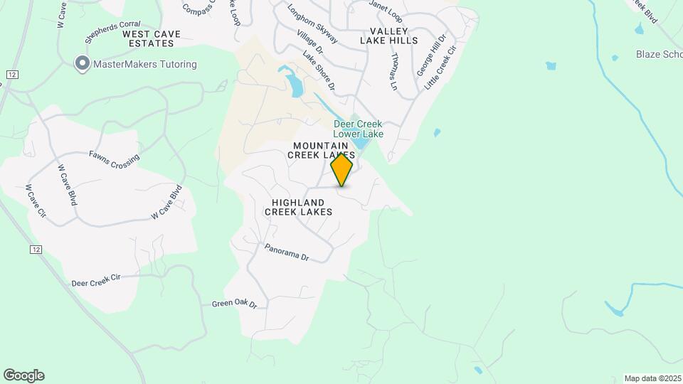 10611 Lake Beach Dr Map and Location Details