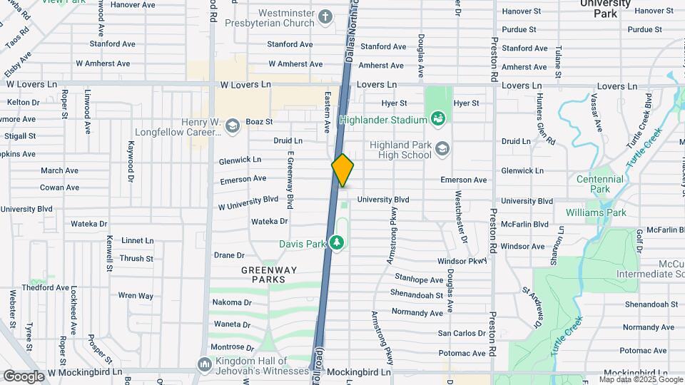 4532 University Blvd-Unit -12 Map and Location Details