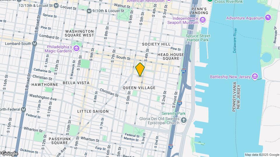 734 S 4th St-Unit -2R Map and Location Details