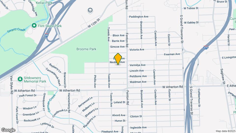 1102 Vermilya Ave Map and Location Details