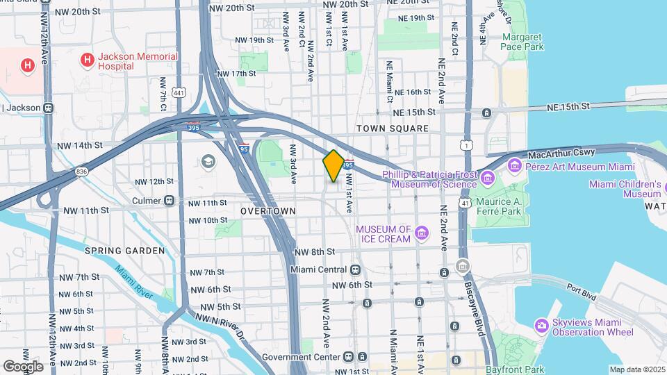 1126 NW 1st Ct Mapa y Detalles de la Ubicación