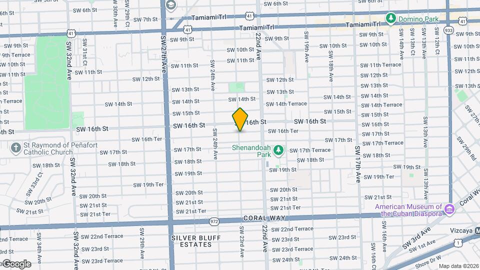 1655 SW 23rd Ave, Unit 1 Mapa y Detalles de la Ubicación