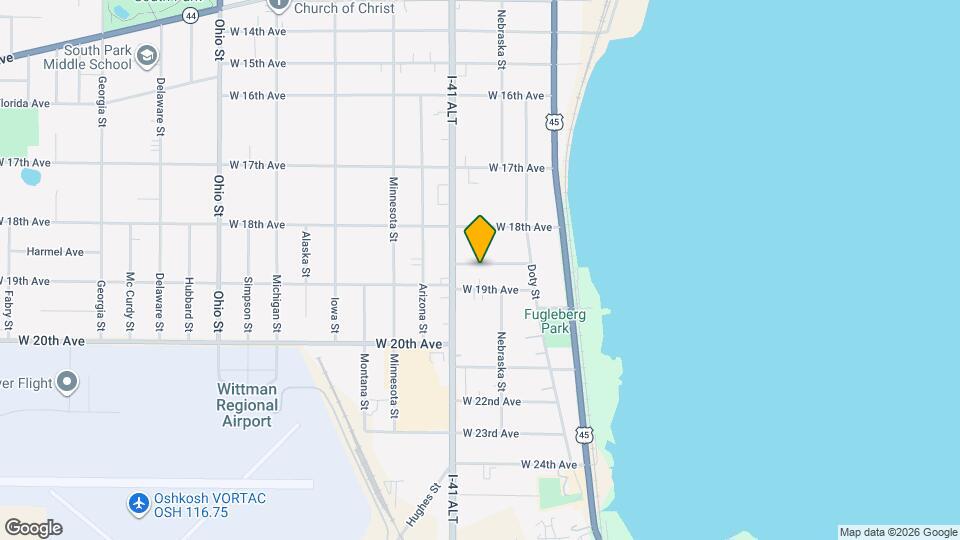 153 Brockway Ave Map and Location Details