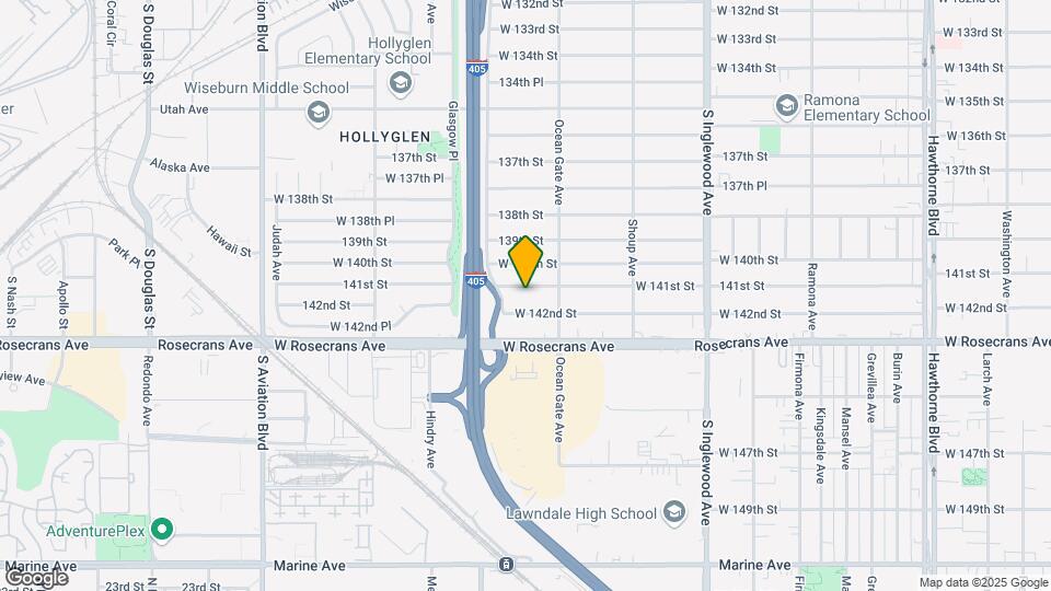 5138 W 141st St Map and Location Details