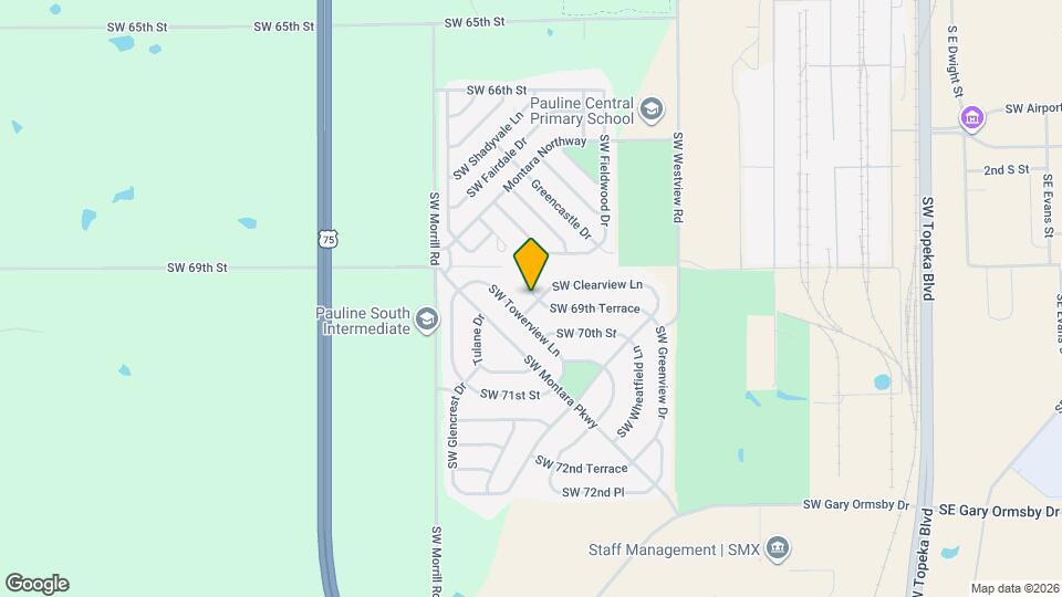 1805 SW Clearview Cir Map and Location Details