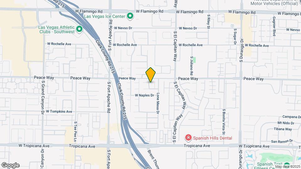 4536 Grandspur St Mapa y Detalles de la Ubicación