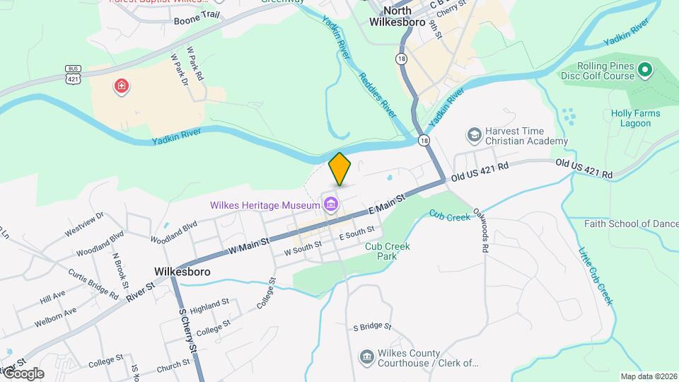 201 E Cowles St Map and Location Details