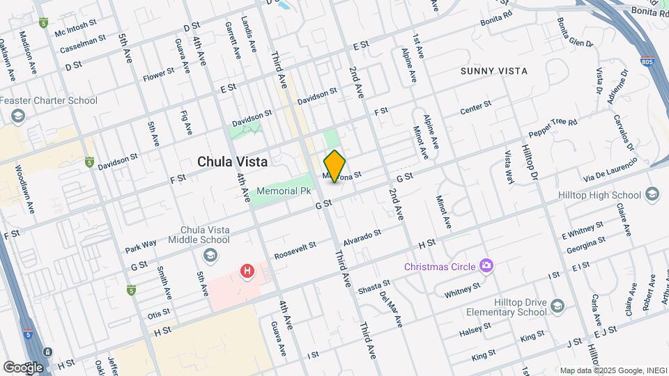 274 Madrona St Map and Location Details