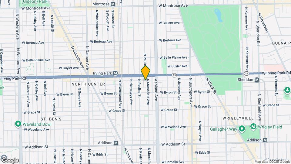 3936 N Marshfield Ave Map and Location Details