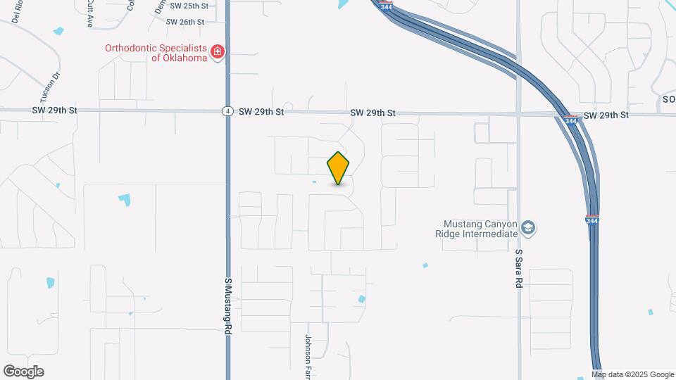 11025 SW 33rd St Map and Location Details