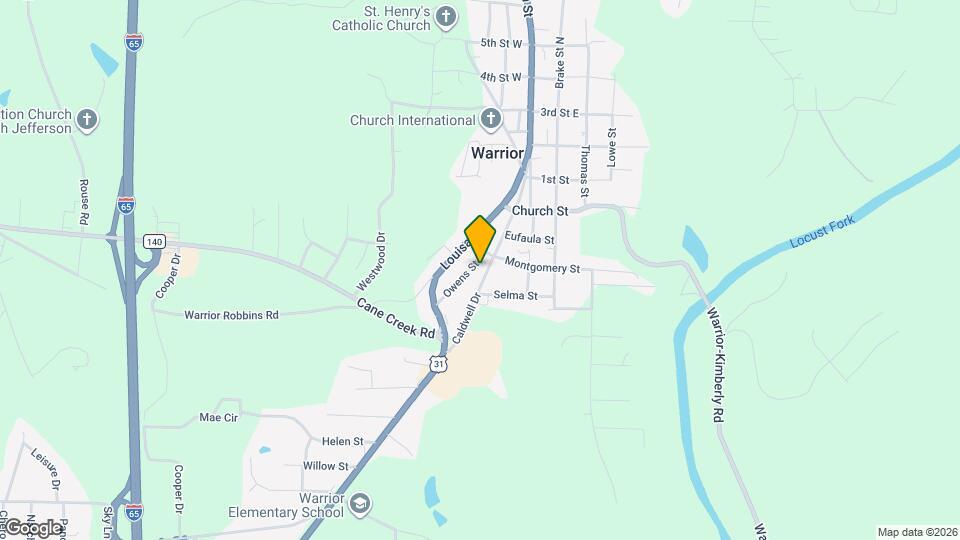 304 Owens St Map and Location Details