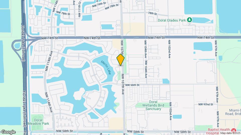 6861 NW 107th Ct Map and Location Details