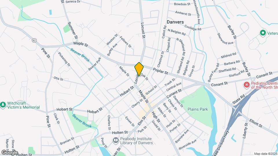 21 Locust St Map and Location Details