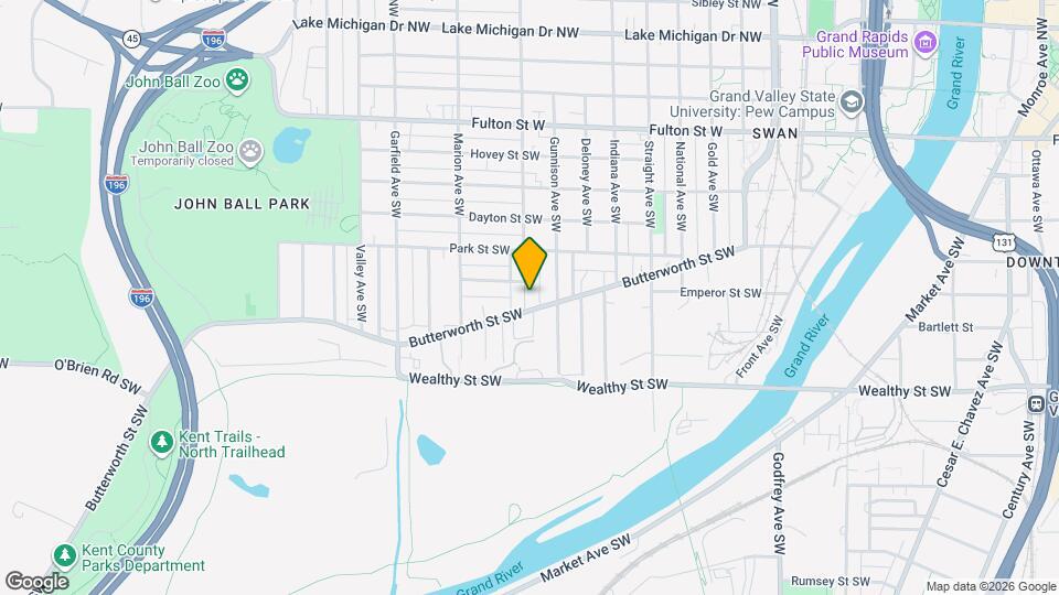 951 Butterworth St SW Map and Location Details