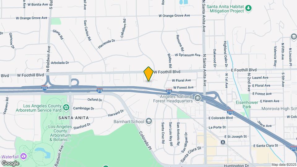 1015 Rancho Rd Map and Location Details