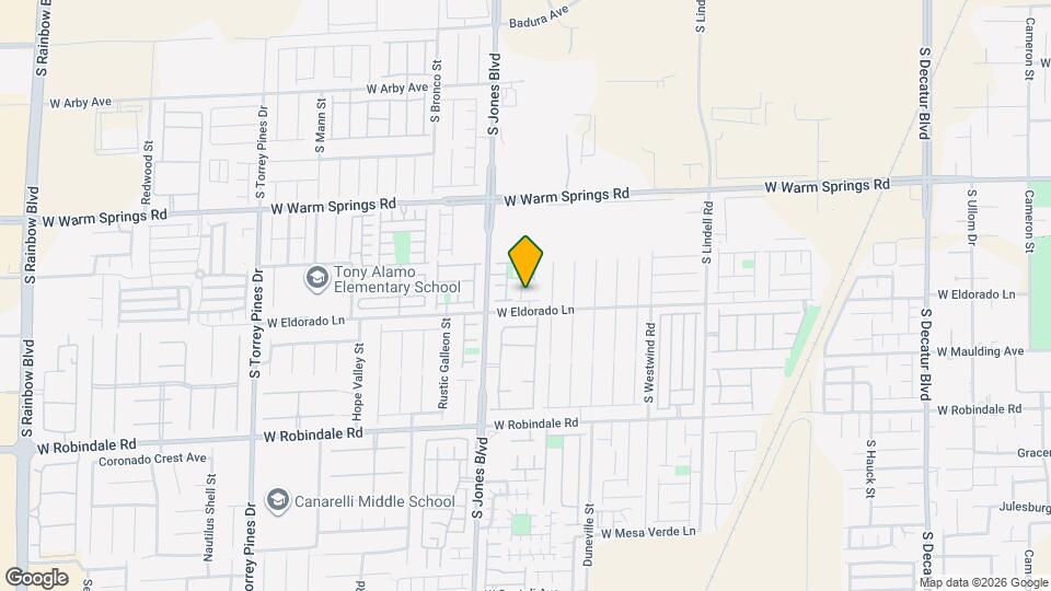 7484 Mountain Ledge St Map and Location Details