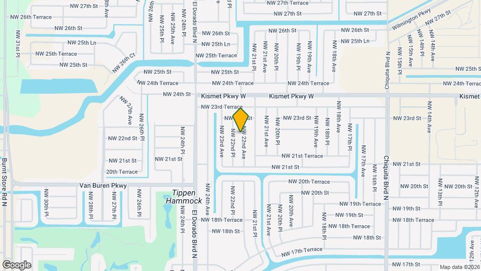 2140 NW 22nd Ave Map and Location Details