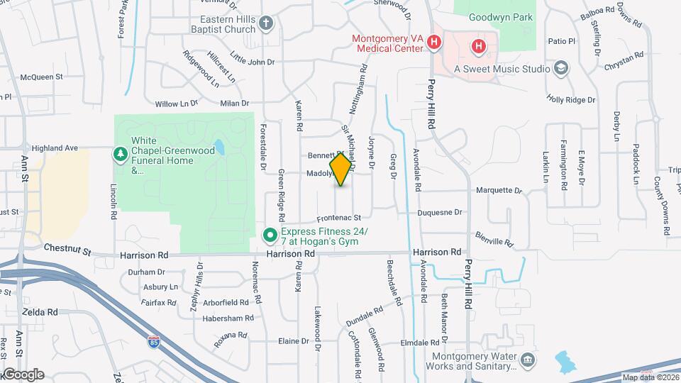 817 Dumont Dr Map and Location Details