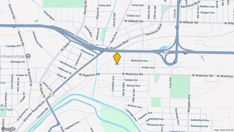 1315 Kohler Ave Mapa y Detalles de la Ubicación