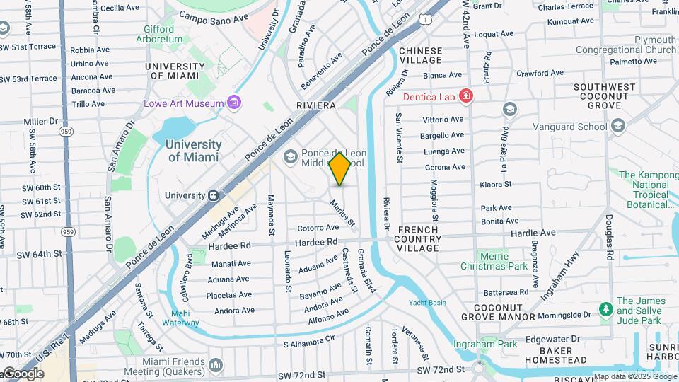 5800 Michelangelo St Map and Location Details