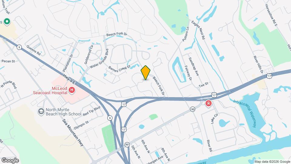 4466 Little River Inn Ln Map and Location Details