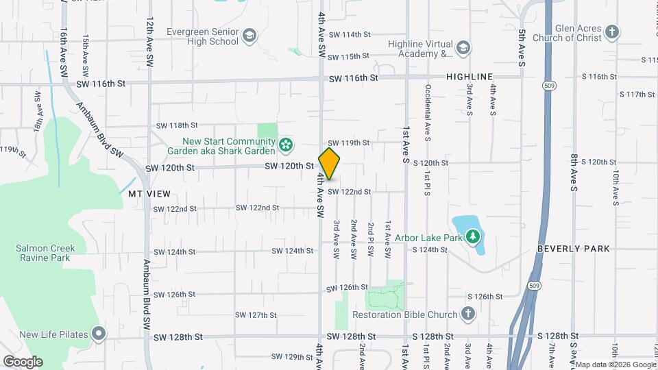 310 SW 122nd St Mapa y Detalles de la Ubicación