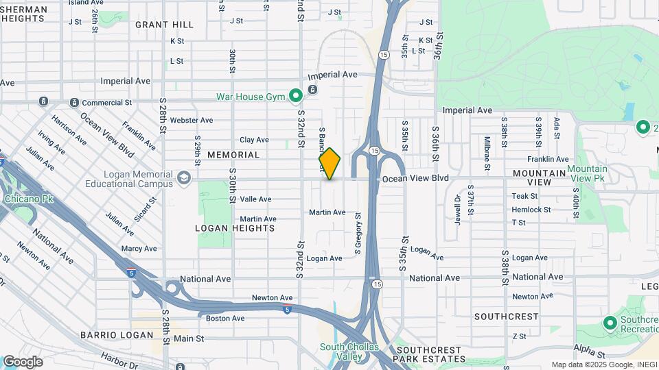 3265-3295 Ocean View Blvd Map and Location Details