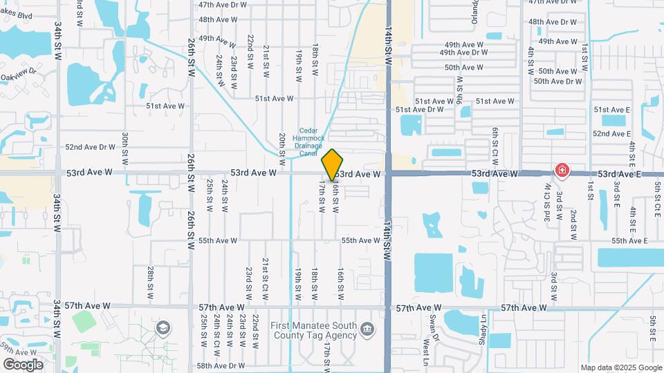 5312 16th St W Map and Location Details