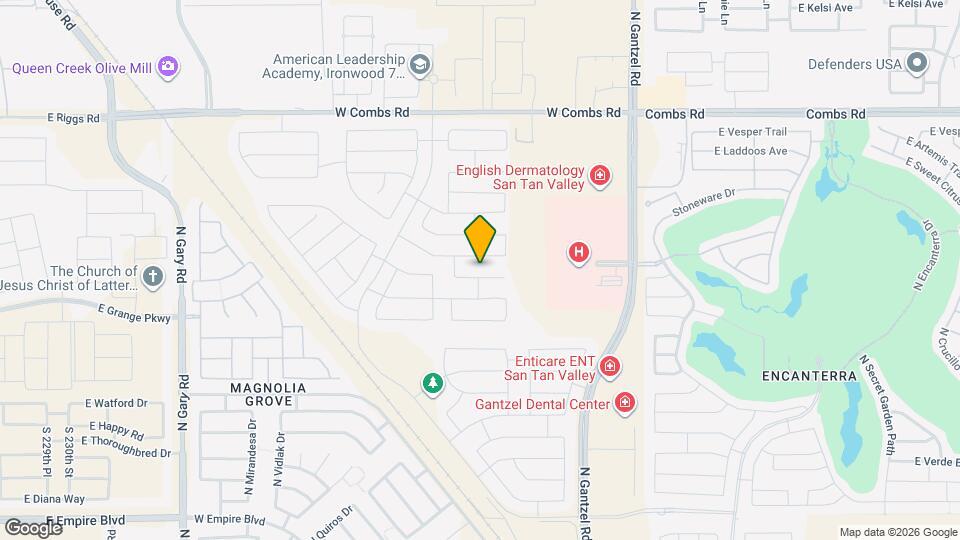 370 W Powell Dr Map and Location Details