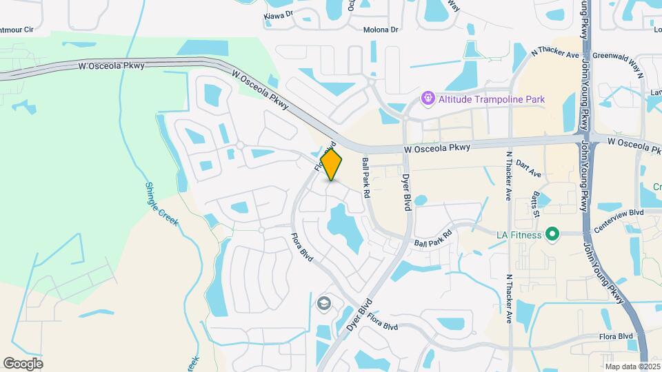 3001 Laurel Park Ln Map and Location Details