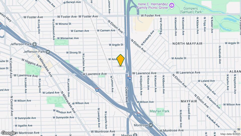 4823 W Gunnison St, Unit 1 Mapa y Detalles de la Ubicación