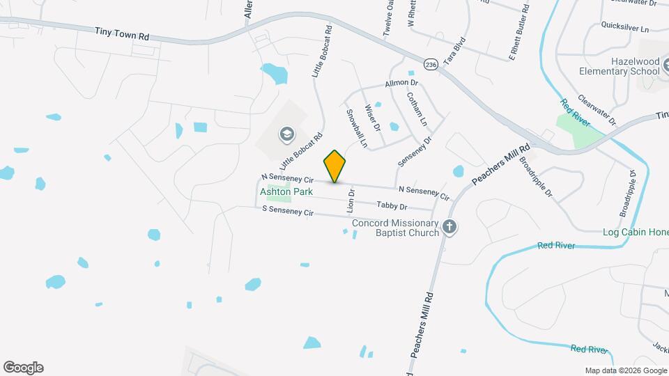 3248 N Senseney Cir Map and Location Details
