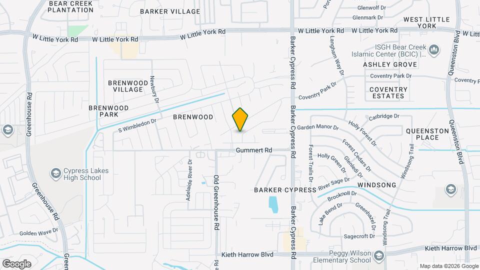5615 Brenwood Gln Trl Map and Location Details
