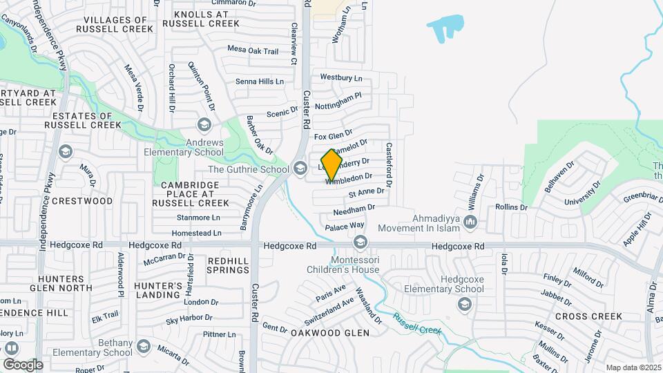 2043 Wimbledon Dr Map and Location Details