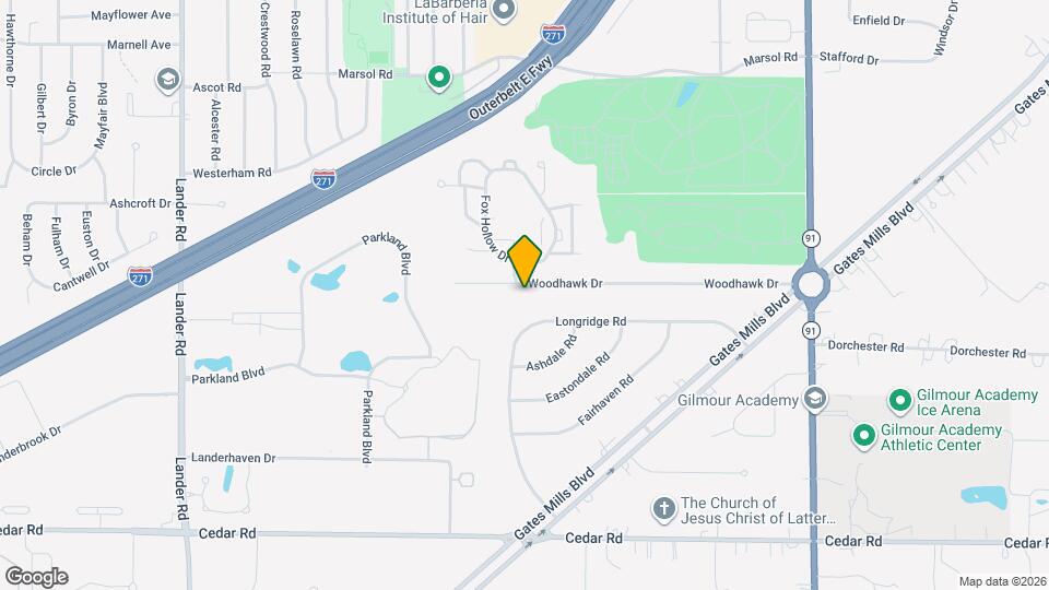6380 Woodhawk Dr Map and Location Details