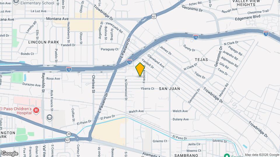 5820 Tamburo Ct Map and Location Details