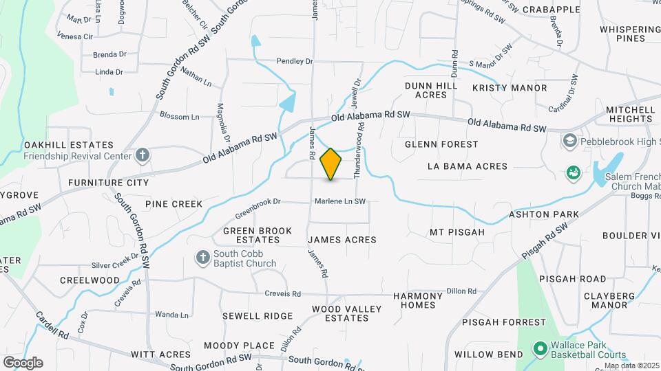 1457 Thunderwood Ln SW Map and Location Details