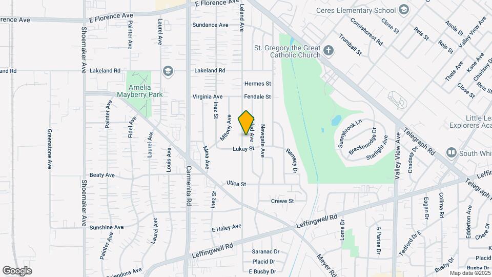 11508 Leland Ave Mapa y Detalles de la Ubicación