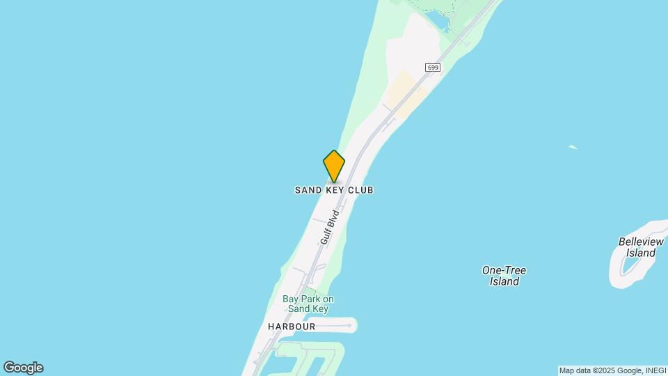 Sand Key Club Map and Location Details