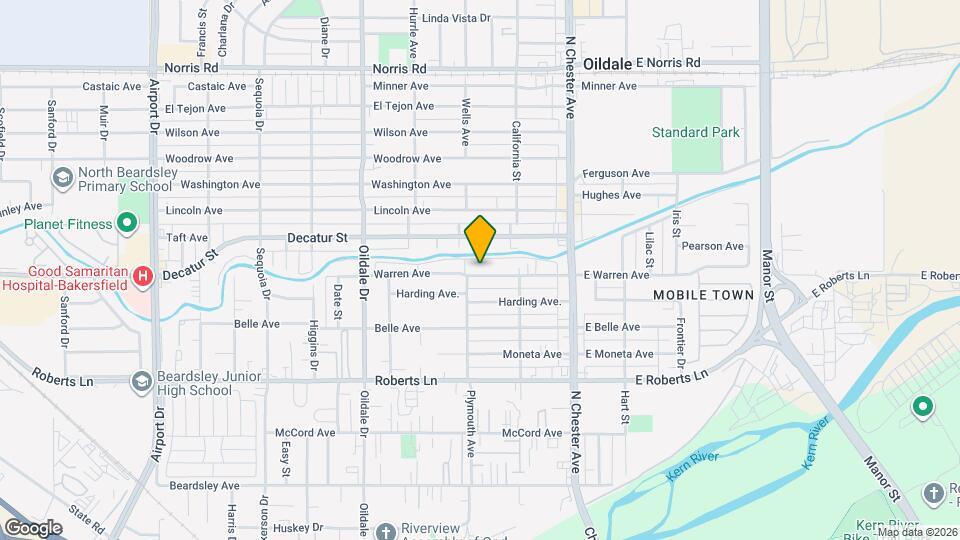 232 Warren Ave Map and Location Details