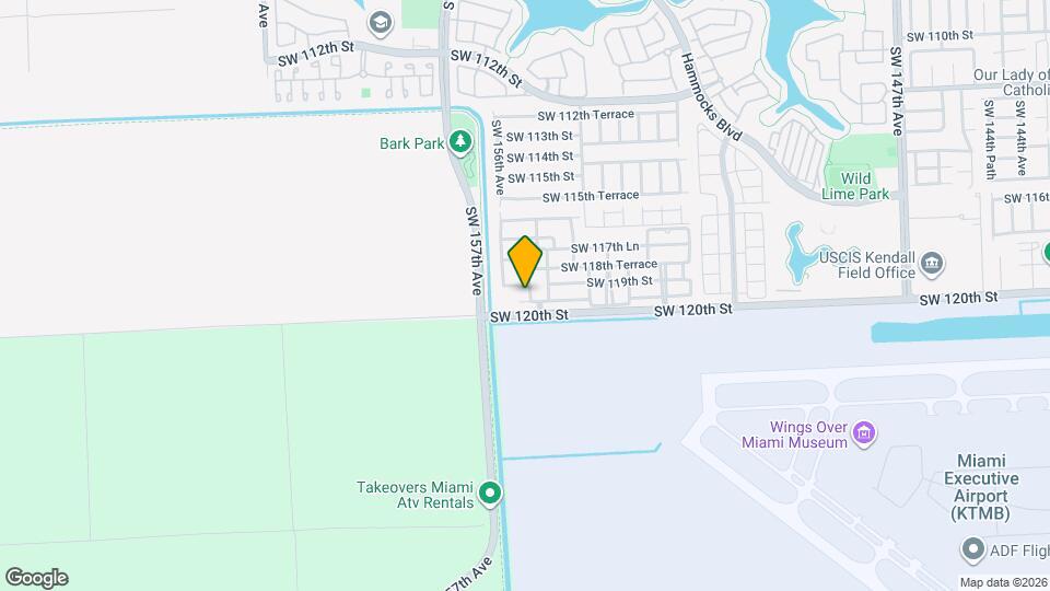 11924 SW 155th Ct Mapa y Detalles de la Ubicación