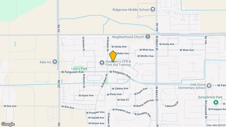 2446 N Oak Grv Ct Mapa y Detalles de la Ubicación