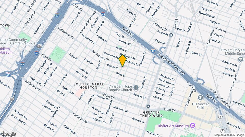 2611 Nettleton St Map and Location Details