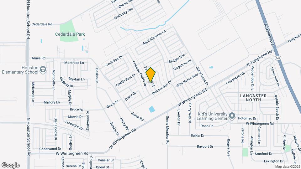 2925 Paint Brush Pl Map and Location Details